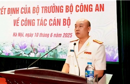 Trưởng Phòng Cảnh sát hình sự được bổ nhiệm làm Phó Giám đốc Công an TP Hà Nội
