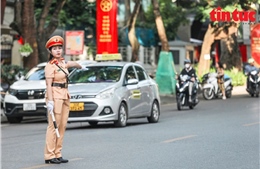 Giao thông Hà Nội thông suốt trong ngày khai giảng năm học mới 