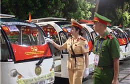 Cảnh sát giao thông toàn quốc bảo đảm tuyệt đối an toàn cho Đại lễ A80