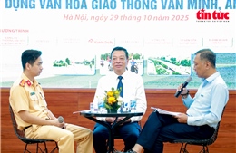 Sinh viên Thủ đô – &#39;hạt nhân&#39; lan tỏa văn hóa giao thông văn minh, an toàn