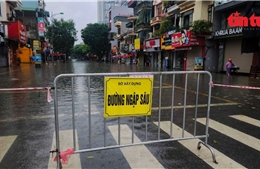 Hà Nội có 66 điểm ngập sâu từ 10 - 30cm