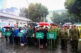 Duy trì trật tự đô thị tại phường Hồng Hà