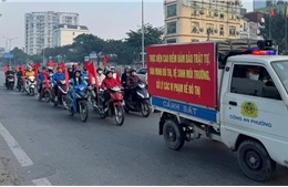 Xử lý dứt điểm lấn chiếm vỉa hè, làm đến đâu gọn gàng đến đó