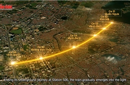 Tuyến Metro số 5 triển khai hiện trường chỉ sau 24 giờ khởi công