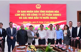 Shinec kết nối các quỹ tài chính quốc tế tìm hiểu cơ hội đầu tư tại Khánh Hòa