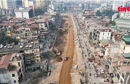 Vành đai 1 Hoàng Cầu - Voi Phục dự kiến thông xe dịp 2/9