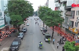 BCĐ 197 phường Bồ Đề xử lý nghiêm vi phạm trật tự giao thông, đô thị