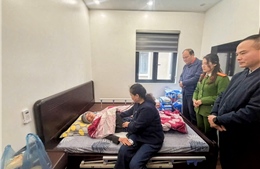 Vụ bạo hành người cao tuổi: Chính quyền kịp thời thăm hỏi, công an theo sát vụ việc