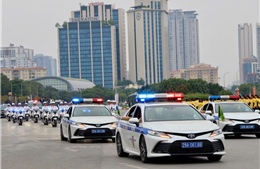 Hà Nội siết chặt giao thông phục vụ diễn tập bảo vệ Đại hội XIV