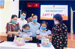 TP Hồ Chí Minh tiếp nhận 14.970 tỷ đồng ủng hộ kinh phí mua vaccine