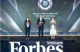 FPT Retail được vinh danh &#39;Top 50 công ty niêm yết tốt nhất Việt Nam&#39; của Forbes