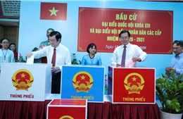 Lãnh đạo, nguyên lãnh đạo Đảng, Nhà nước tham gia bầu cử tại TP Hồ Chí Minh