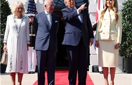 Tổng thống Trump đón tiếp Vua Charles và Hoàng hậu Camilla tại Nhà Trắng