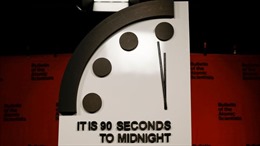 Đồng hồ ngày tận thế được đặt lại ở mốc 90 giây trước nửa đêm