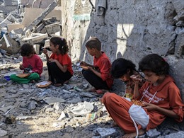 Thiếu lương thực, trẻ em tại Gaza đói ăn trầm trọng