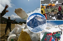 Người leo núi Everest sẽ phải mang túi đựng chất thải khi quay về