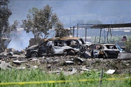 Nổ pháo hoa khiến 5 người thương vong ở Mexico