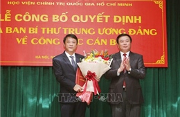 Đồng chí Nguyễn Ngọc Hà được bổ nhiệm chức vụ Phó Giám đốc Học viện Chính trị quốc gia Hồ Chí Minh