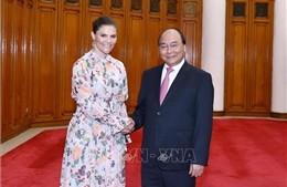 Thủ tướng Nguyễn Xuân Phúc tiếp Công chúa kế vị Thụy Điển