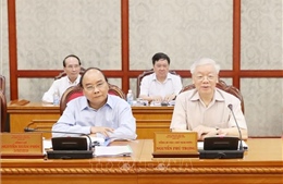 Tổng Bí thư, Chủ tịch nước Nguyễn Phú Trọng chủ trì họp Bộ Chính trị
