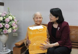 Phó Chủ tịch nước Đặng Thị Ngọc Thịnh thăm và làm việc tại tỉnh Thái Nguyên