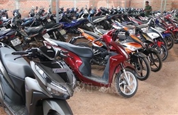 Hàng trăm xe máy cầm cố không chính chủ ở Bình Phước
