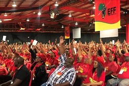 Thủ lĩnh đảng đối lập ở Nam Phi tái đắc cử