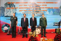 Kỷ niệm ngày thành lập QĐND và Công bố Sách Trắng Quốc phòng Việt Nam tại Campuchia