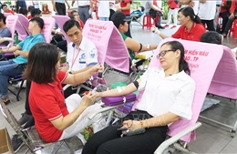 TP Hồ Chí Minh phấn đấu vận động 56.000 túi máu phục vụ cấp cứu dịp Tết 
