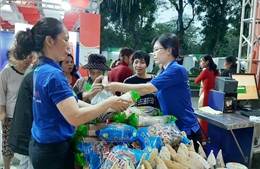 Hà Nội khai mạc Hội chợ hàng hóa nông sản thực phẩm Tết 