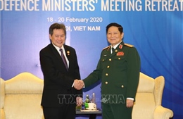 Đại tướng Ngô Xuân Lịch tiếp Tổng Thư ký ASEAN 