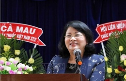 Phó Chủ tịch nước Đặng Thị Ngọc Thịnh thăm, làm việc tại tỉnh Cà Mau