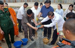 Khởi công xây dựng Đài Hữu nghị Việt Nam-Campuchia ở tỉnh Kampong Speu