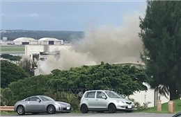 Cháy lớn tại căn cứ không quân Mỹ trên đảo Okinawa, Nhật Bản