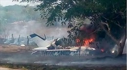 Rơi máy bay ở Mexico, 6 người tử nạn