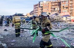 Nổ siêu thị ở Vladikavkaz (Nga), nhiều người bị thương