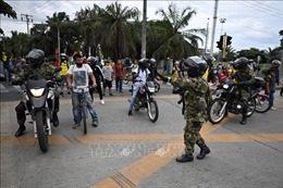 Các con tin trong cuộc biểu tình bạo lực ở tỉnh Caqueta đã được trả tự do