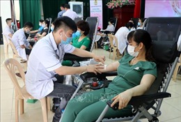Hải Dương: 600 cán bộ, công nhân viên chức, người lao động hiến máu tình nguyện