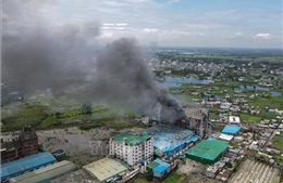 Hỏa hoạn tại nhà máy ở Bangladesh, trên 30 người thương vong