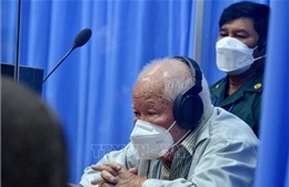 ECCC tiến hành xử phúc thẩm cựu thủ lĩnh Khmer Đỏ Khieu Samphan