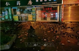 Động đất tại Trung Quốc: Tâm chấn ở độ sâu 10 km, kích hoạt phản ứng khẩn cấp cấp độ hai