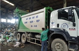 Hà Nội: Bãi rác Xuân Sơn tiếp nhận rác trở lại