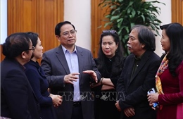 Thủ tướng làm việc với Liên hiệp các hội văn học, nghệ thuật Việt Nam