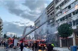 Nổ ở thủ đô Athens gây hư hại nghiêm trọng nhiều tòa nhà