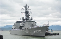 Biên đội tàu huấn luyện đường dài thuộc Lực lượng Tự vệ trên biển Nhật Bản thăm Đà Nẵng