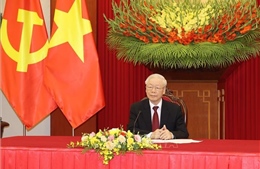 Tổng Bí thư Nguyễn Phú Trọng điện đàm cấp cao với Thủ tướng Liên bang Đức