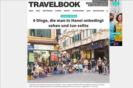 Trang tin du lịch của Đức: Hà Nội là một trong những điểm đến ưa thích nhất Đông Nam Á