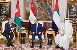 Ai Cập, Jordan và UAE thảo luận tiến trình hòa bình Trung Đông