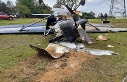 Rơi máy bay chở người nhảy dù tại Brazil, ít nhất 2 người thiệt mạng