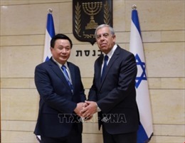 Đồng chí Nguyễn Xuân Thắng thăm, làm việc tại Israel